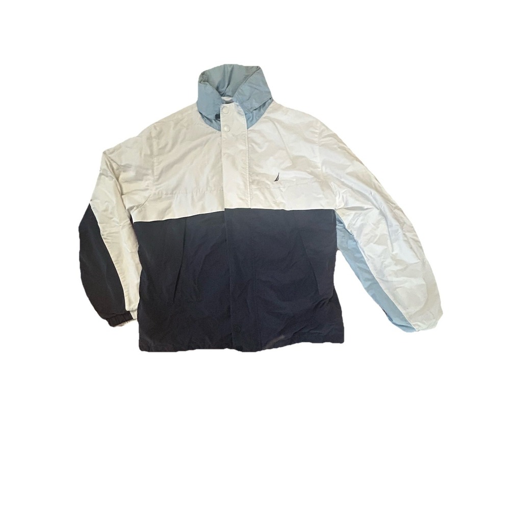 Vintage Nautica Colorblock Windbreaker Jacket Men/Unisex Sz L